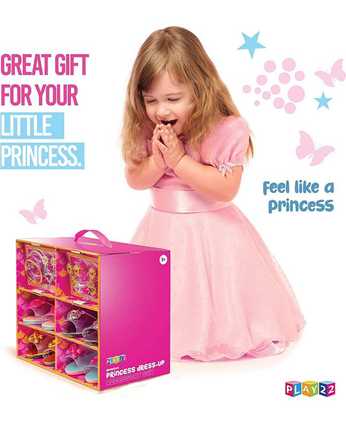 Play22usa Princess Dress Up Shoes Princess Toys for Little Girls
