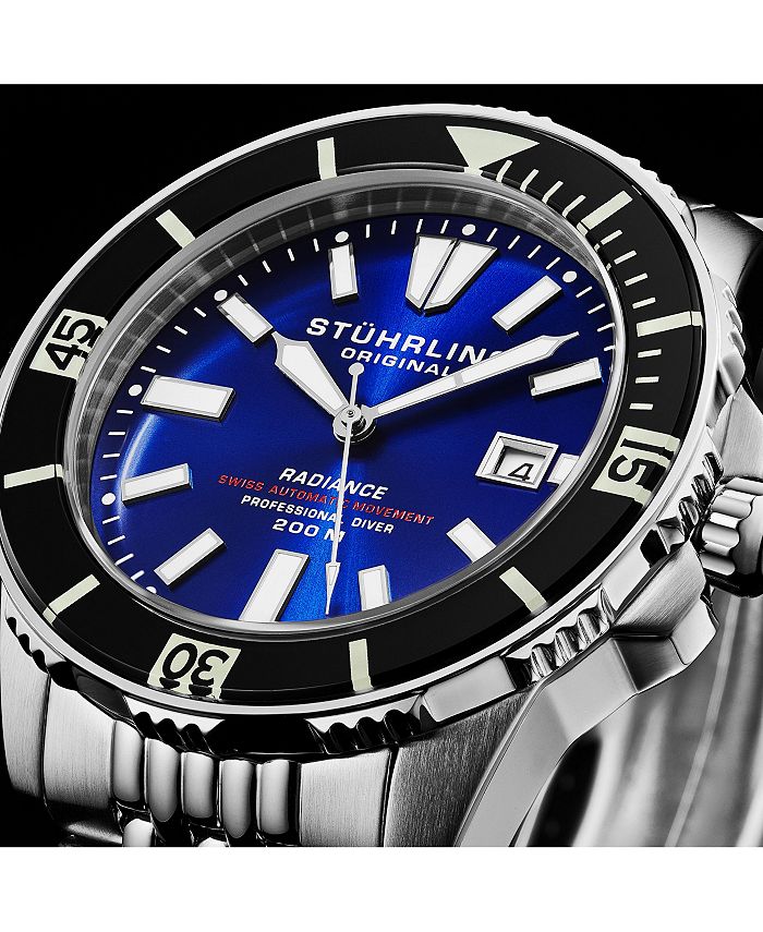 Stührling original men's professional dive best sale watch review