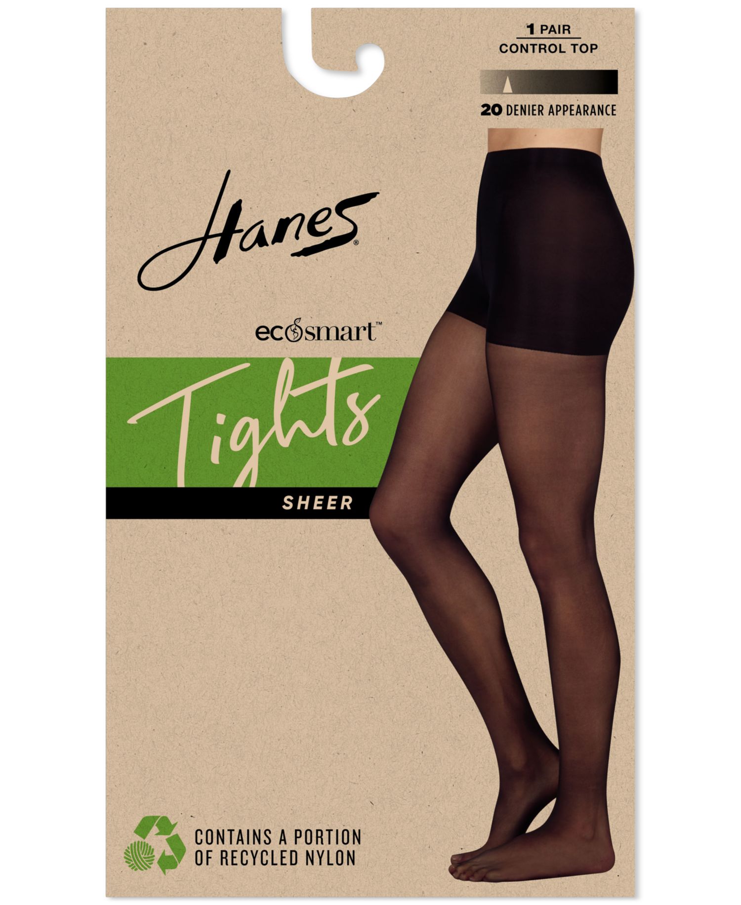 Eco Sheer Control-Top Tights