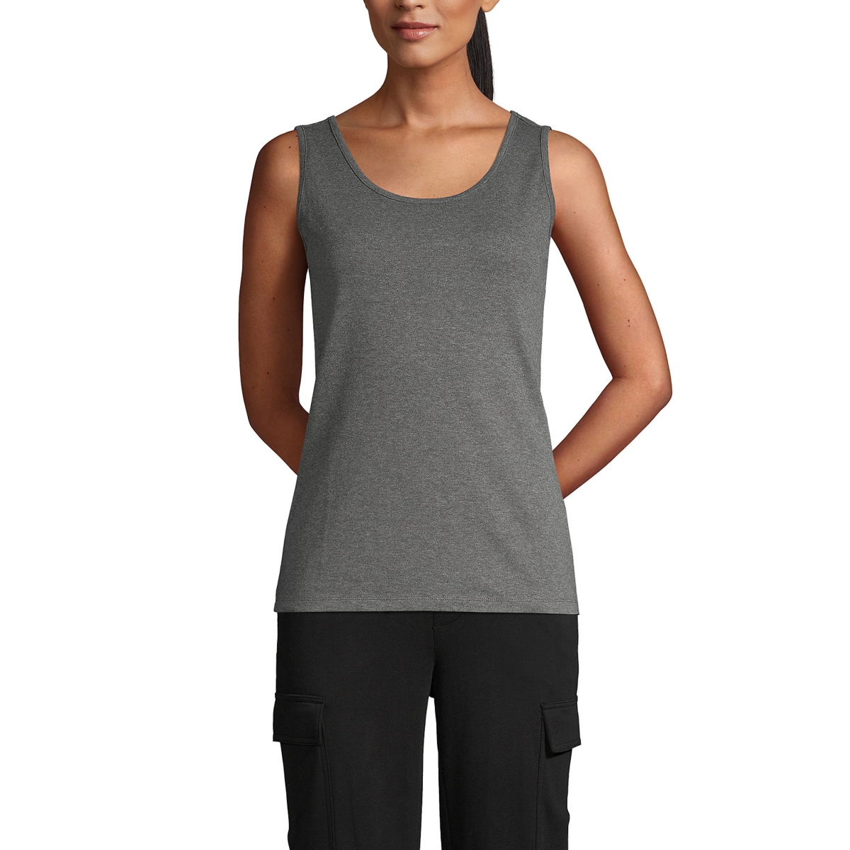 Lands' End Women's Cotton Tank Top