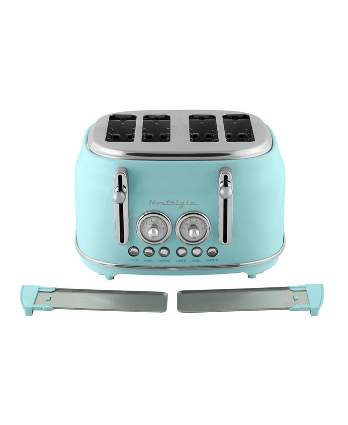 Nostalgia Classic Retro 7.6" 4 Slice Toaster Macy's