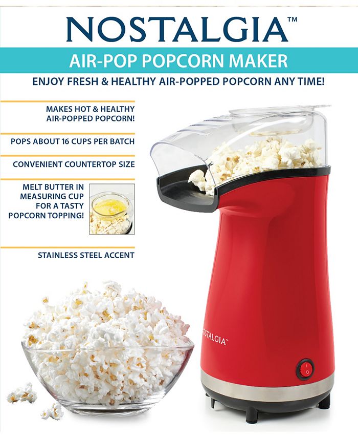 Nostalgia 12.52" Air Pop Popcorn Maker Macy's