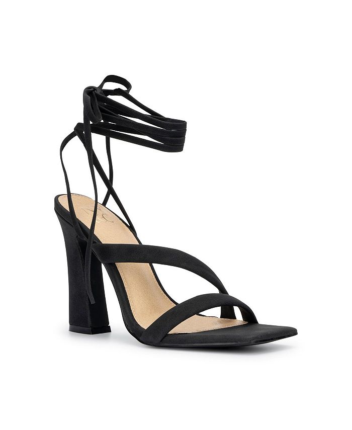 New York Company Women s Ines Lace Up Heel Sandal Macy s