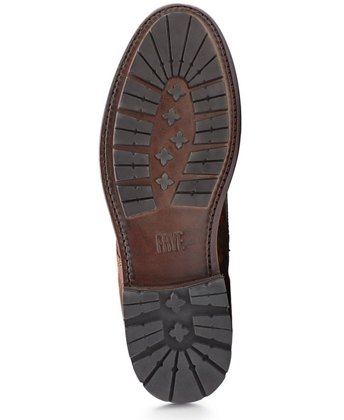 Frye bowery lace up cognac new arrivals
