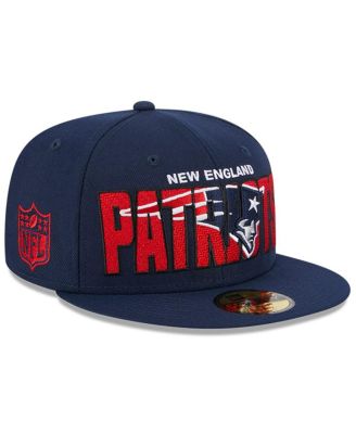 Men's New Era Navy New England Patriots 2023 NFL Draft 59FIFTY Fitted ...