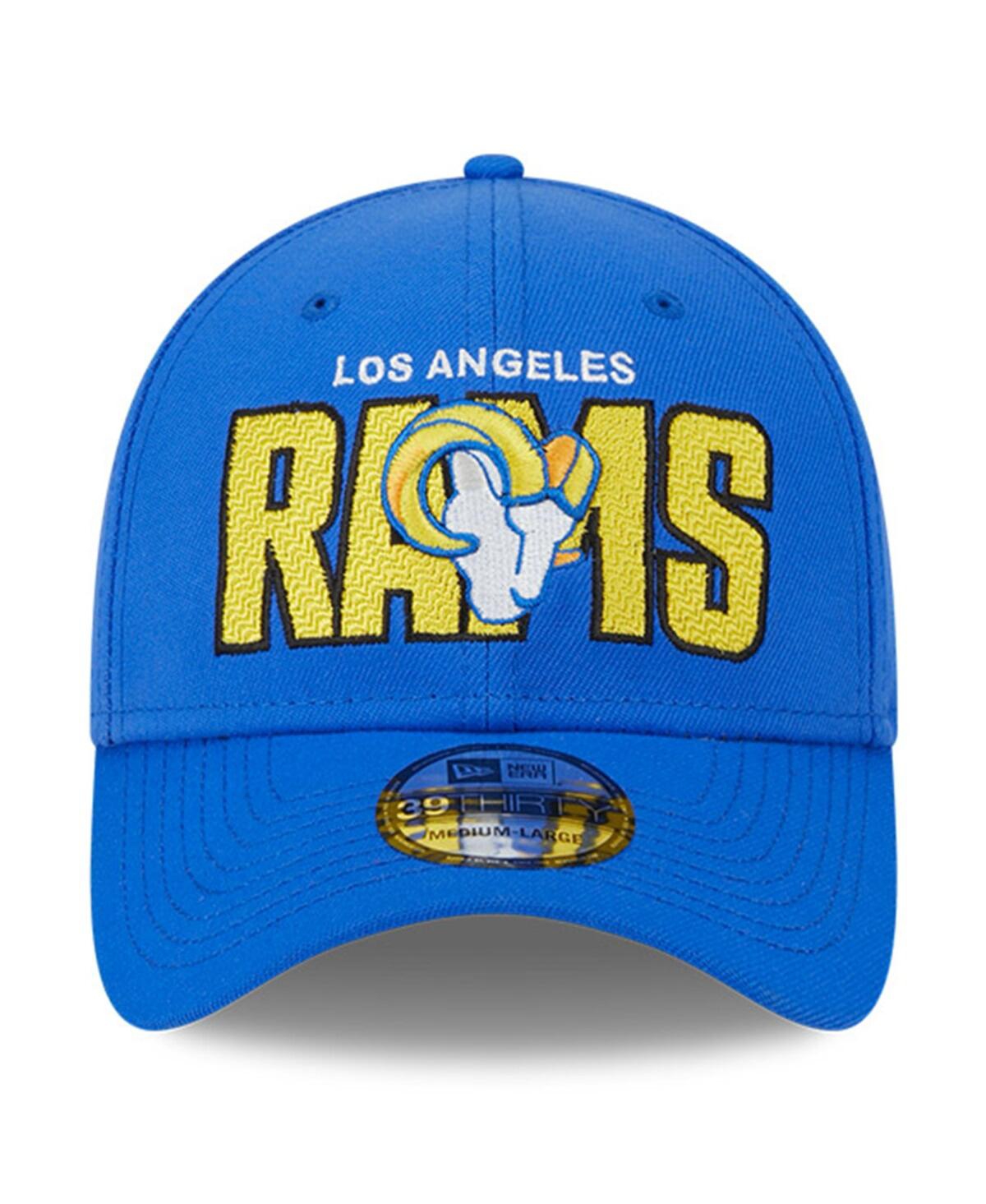 Men's New EraLos Angeles Rams 2023 Nfl Draft 39THIRTY Flex Hat - Royal