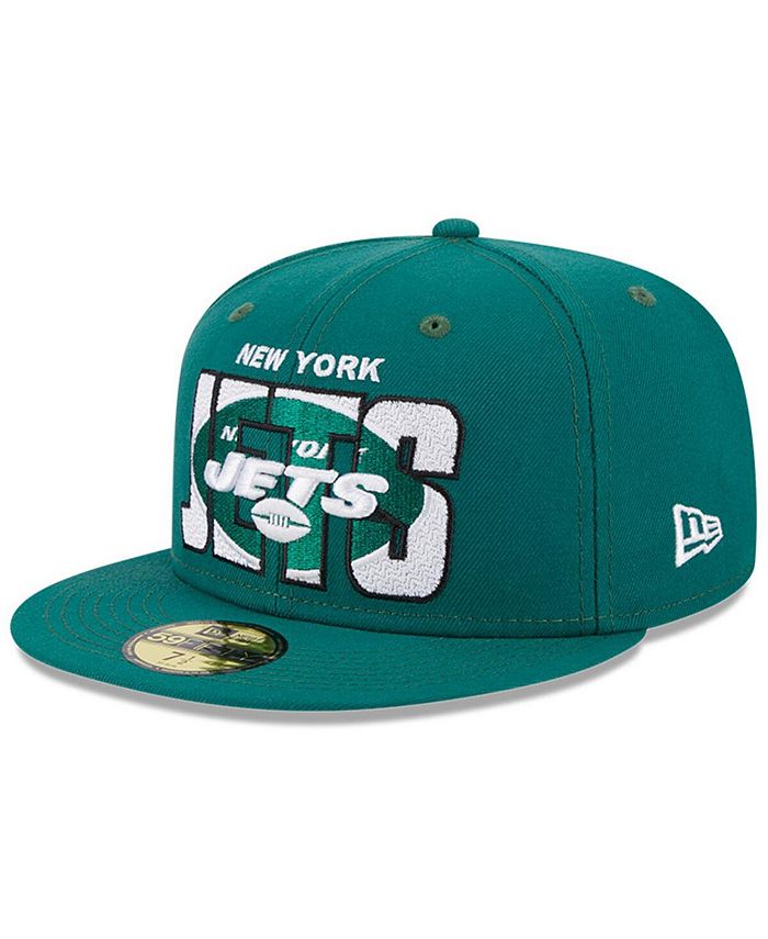 New Era Men's Gotham Green New York Jets 2023 NFL Draft 59FIFTY Fitted ...