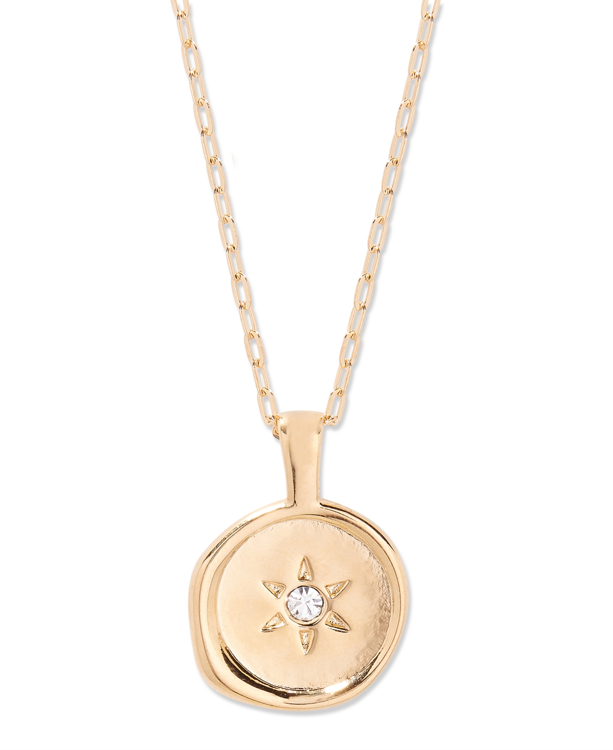 Cubic Zirconia 14K Gold-Plated Sadie Necklace - Gold