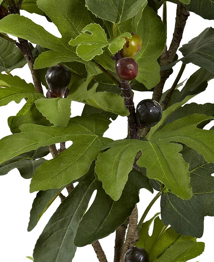 Nearly Natural 32” Artificial Fig Tree & Fruit & Reviews Artificial