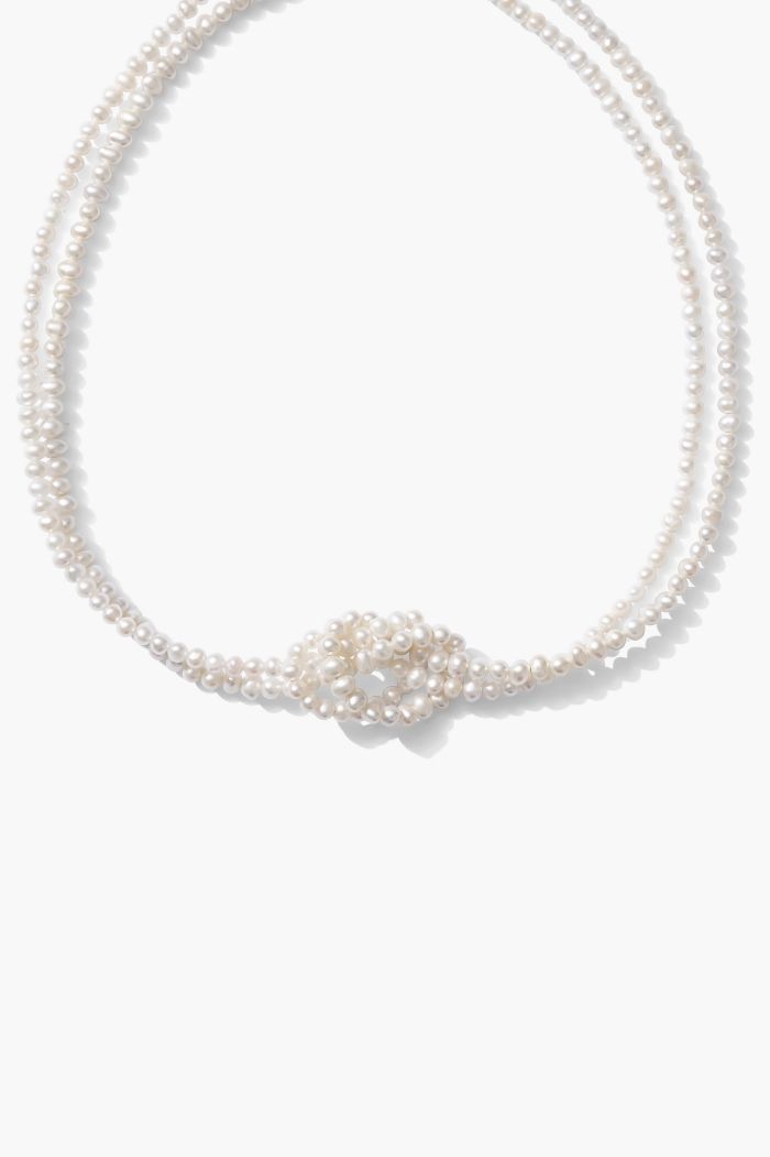 Joey Baby 3-4 mm Freshwater Pearl Multi-Strand Necklace with Toggle