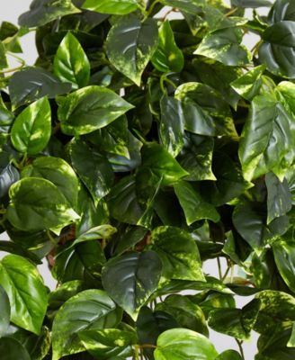 Pothos UV-Resistant Indoor/Outdoor Artificial Plant Hanging Basket 