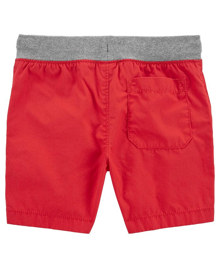 Carter's Toddler Boys Pull On Cotton Drawstring Shorts Macy's