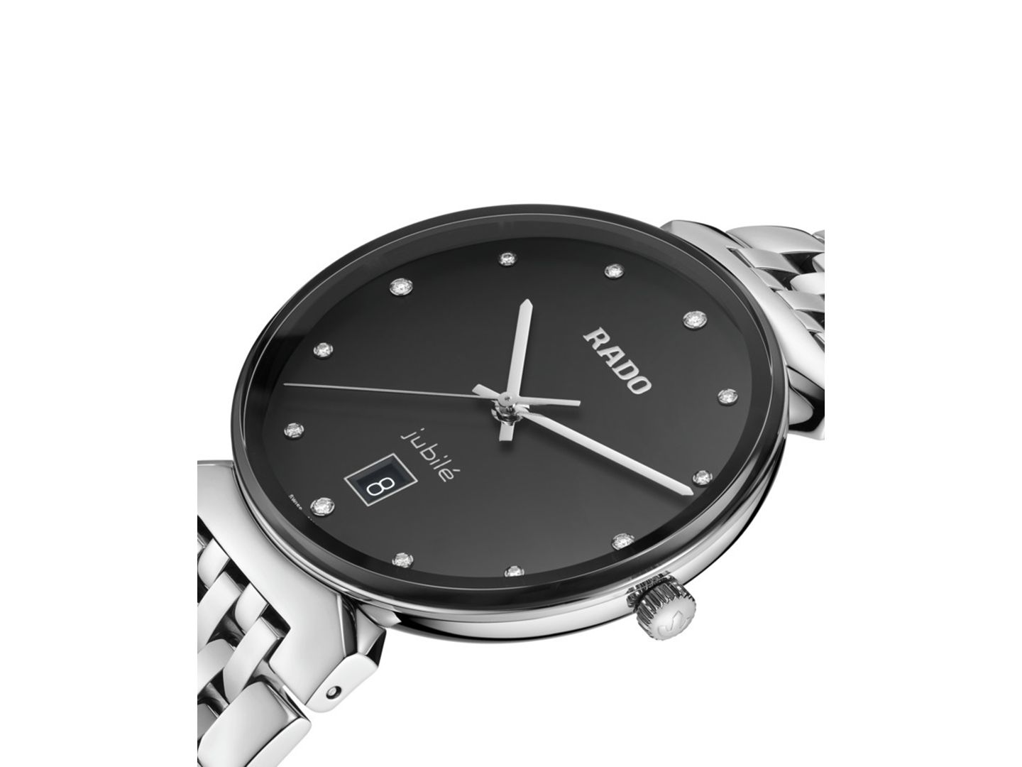 Женские швейцарские часы Rado Florence Classic с бриллиантами 1/20 карата, 38 мм — фото 3
