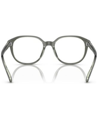 Women's Round Eyeglasses, HC6209U 52