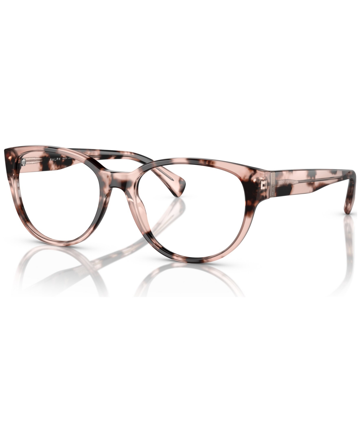 Women's Oval Eyeglasses, RA7151 54 - Shiny Rose Havana