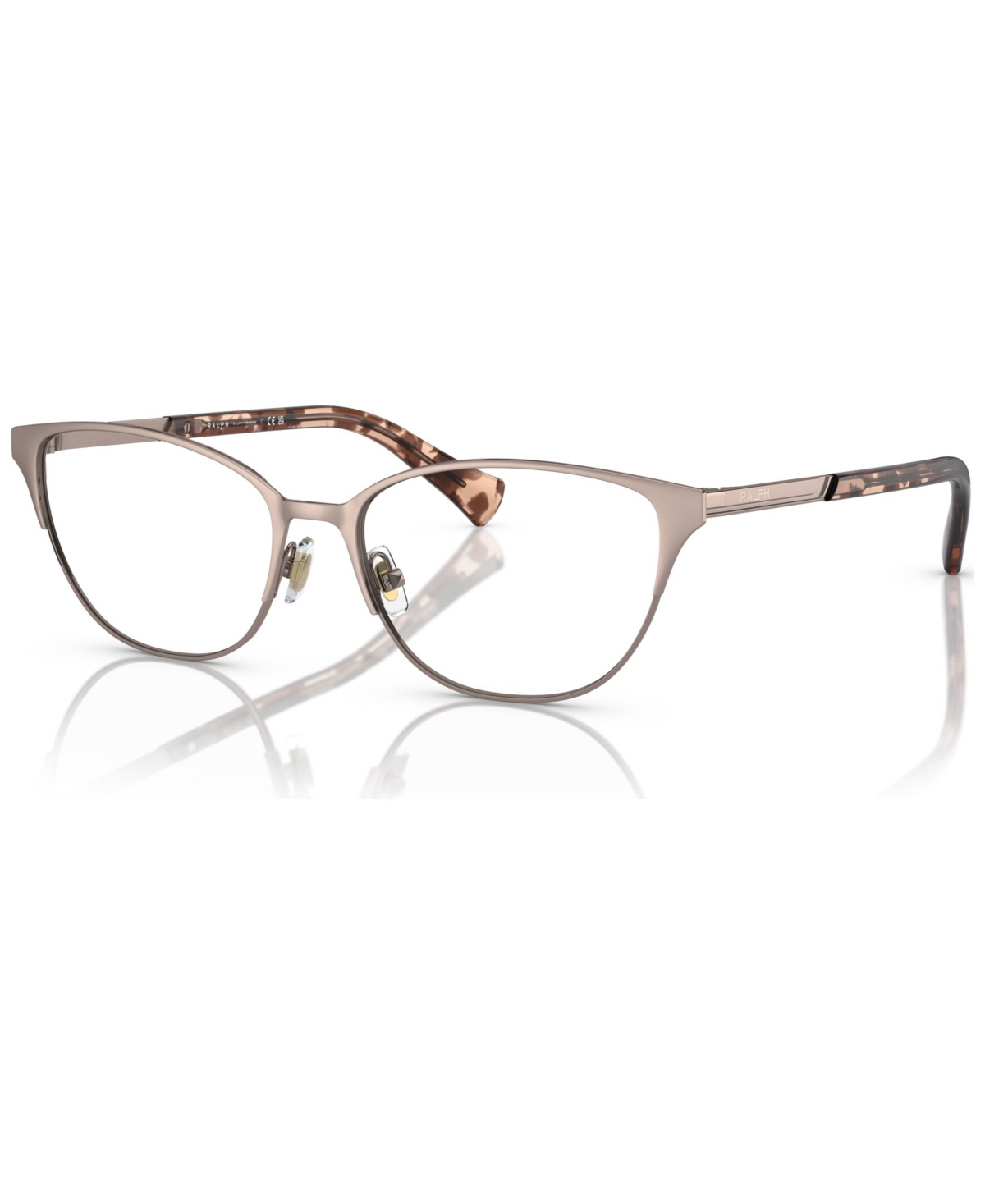 Women's Cat Eye Eyeglasses, RA6055 54 - Semi Shiny Black