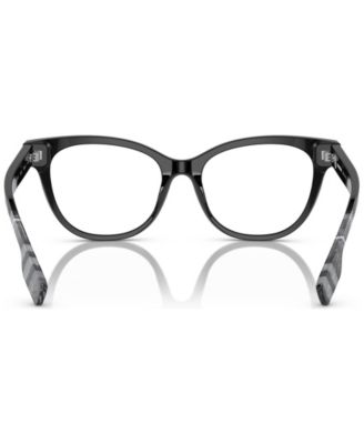 Women's Cat Eye Low Bridge Fit Eyeglasses, BE2375F 53