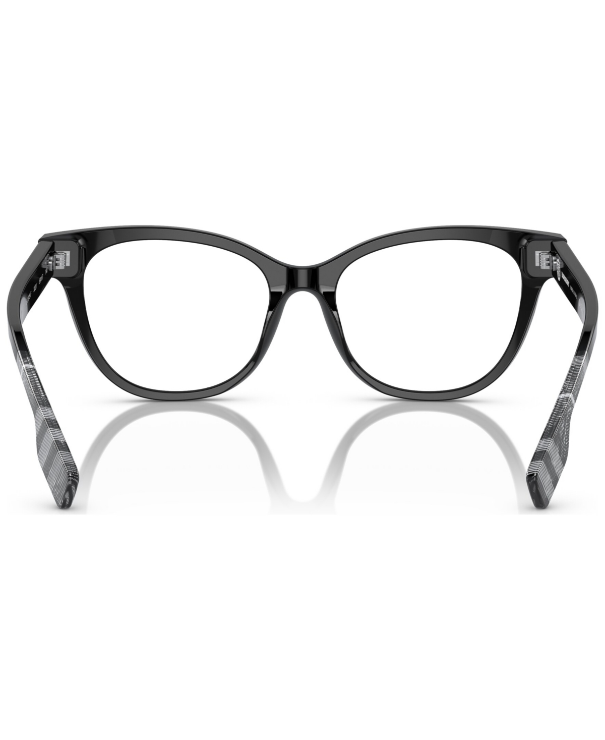 BURBERRY WOMEN'S CAT EYE LOW BRIDGE FIT EYEGLASSES, BE2375F 53 