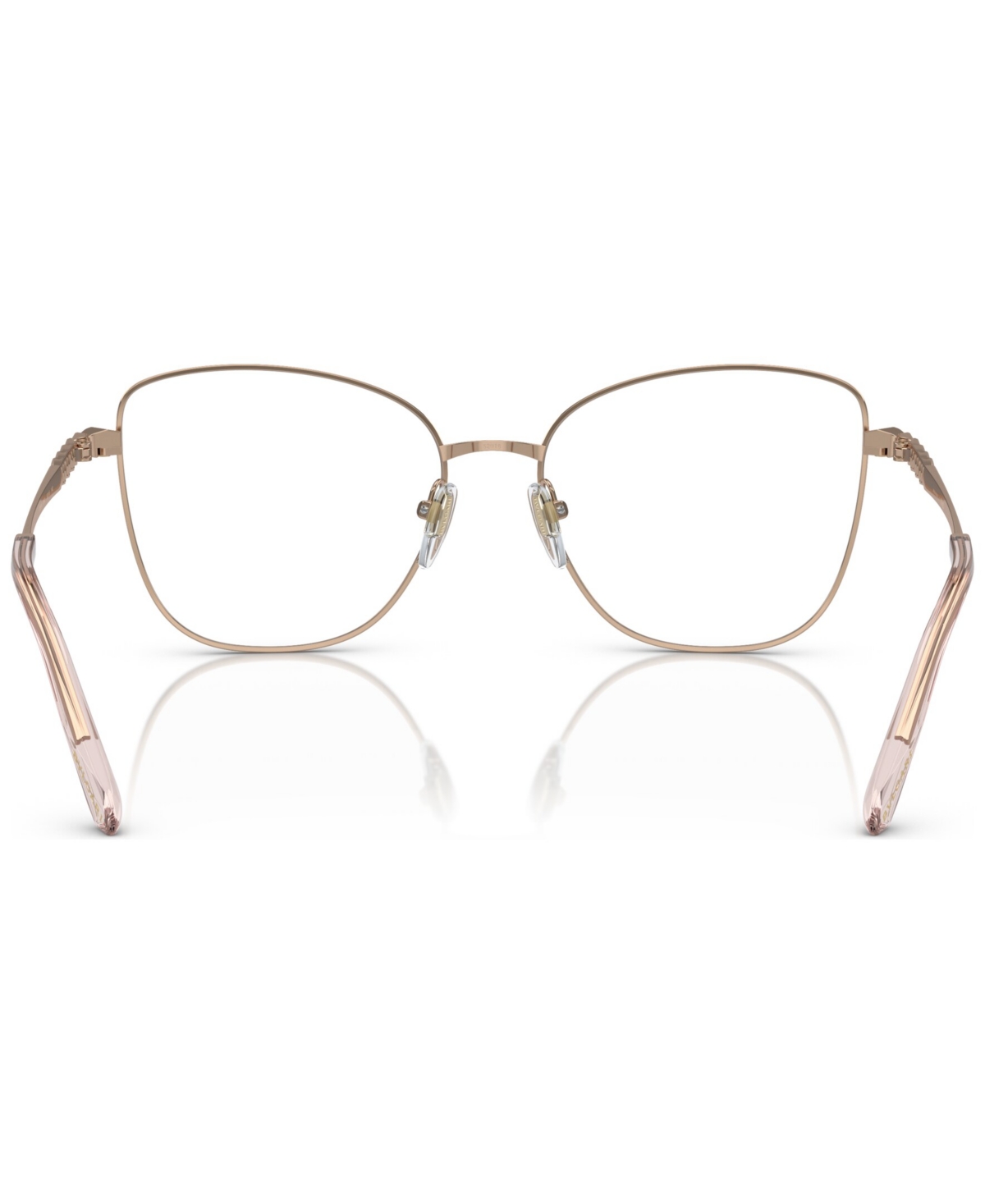 Bvlgari Women's Cat Eye Eyeglasses, BV2250K 52 - Pink Gold-Tone Plated, Champagne