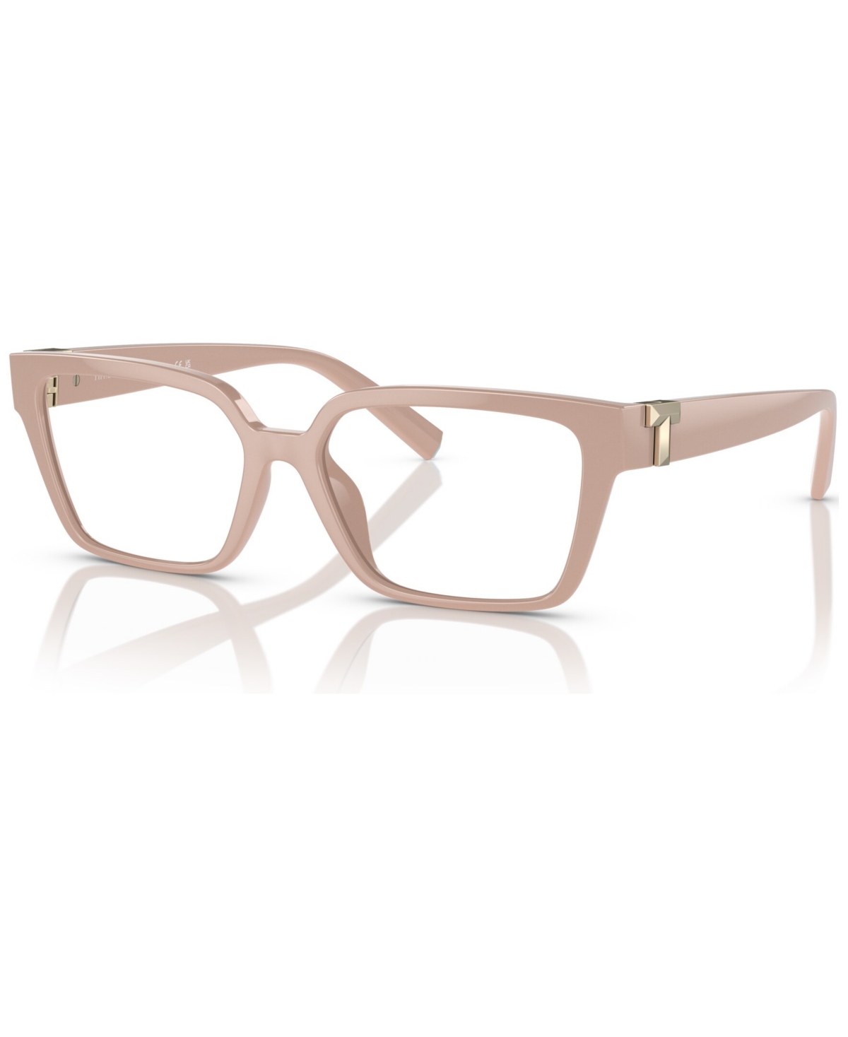 Tiffany & Co Women's Rectangle Eyeglasses, Tf2232u 53 In Cloud Pink