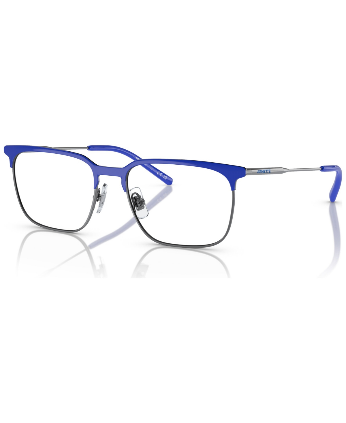 Men's Rectangle Eyeglasses, AN6136 53 - Royal Blue
