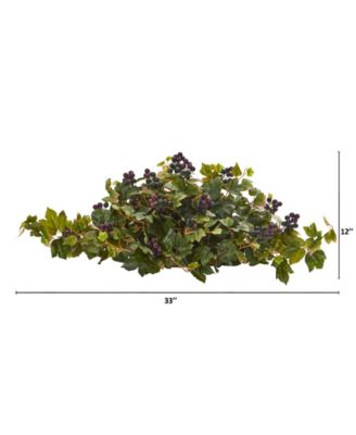 33in. Grape Leaf Artificial Ledge Plant