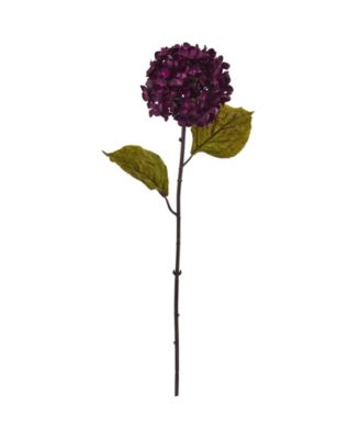 Nearly Natural - 22" Fall Hydrangea Artificial Flower, Set of 6