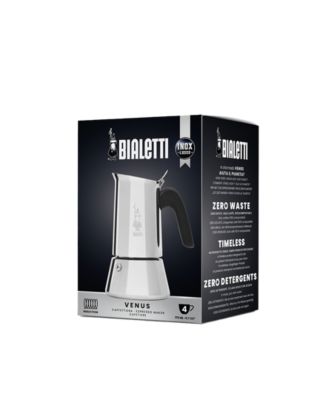 Venus 4 Cup Stainless Steel Coffeemaker - 5.7 oz