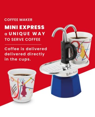 Set Mini Express "R" Kandinsky Plus 2 Bicc. 2.8 OZ Coffeemaker