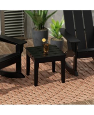 Outdoor Patio Modern Adirondack Side Table