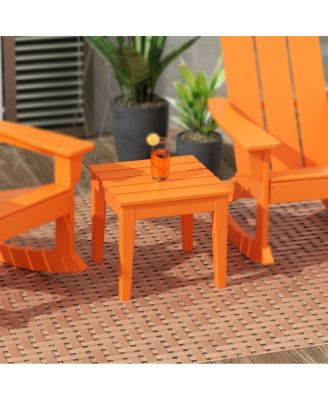 Outdoor Patio Modern Adirondack Side Table