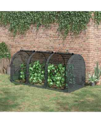 9 x 4ft Crop Cage with Zippe Doors and Storage Bag,