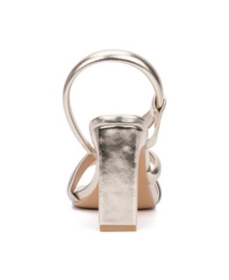 Women's Albina Asymmetrical Heel Sandal