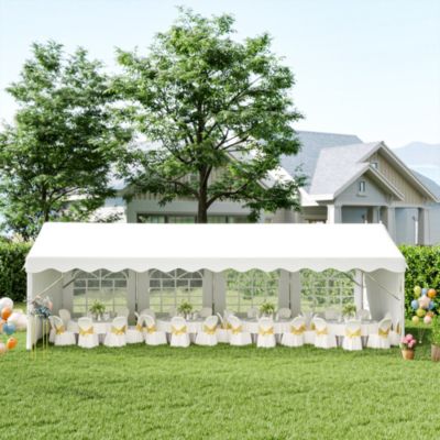 13' x 26' Heavy-duty Large Wedding Tent with Sidewalls,