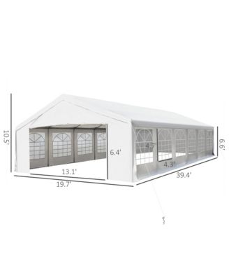 20' x 40' Heavy-duty Large Wedding Tent with Sidewalls,