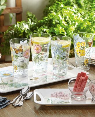 Butterfly Meadow Melamine Large Rectangular Serving Tray 