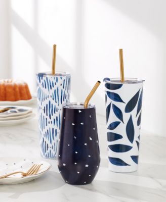 Lenox Blue Bay To Go Collection In Ikat