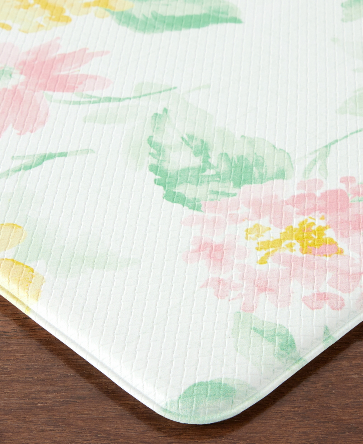 Martha Stewart Amber Floral Daisy Stripe Ambdsy Area Rug - Green