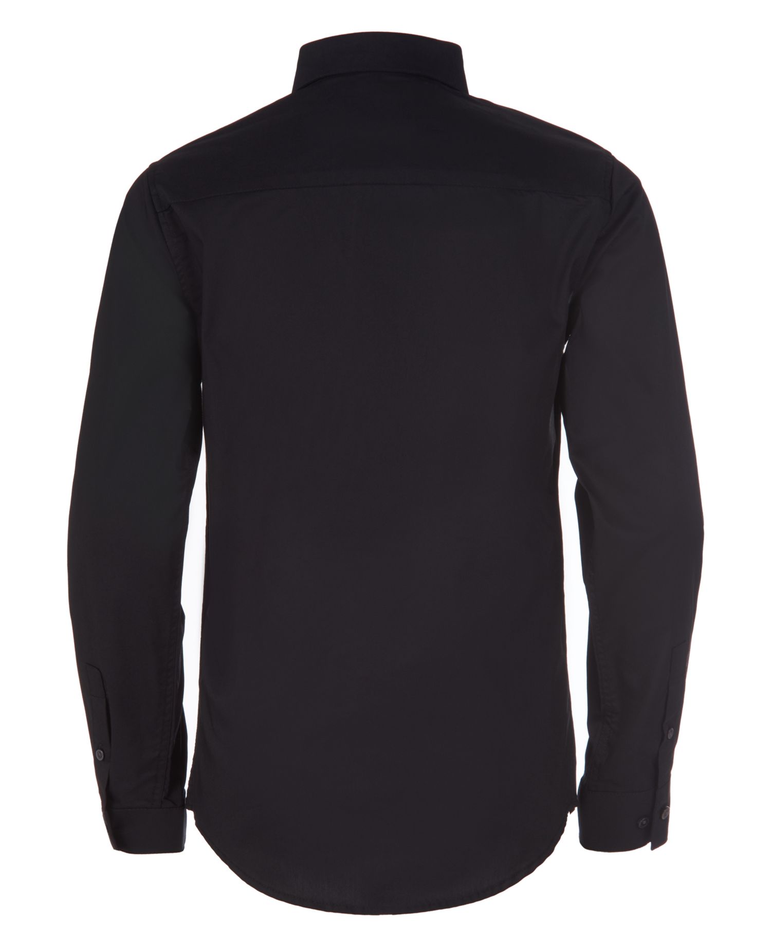 Little Boys Solid Stretch Poplin Shirt