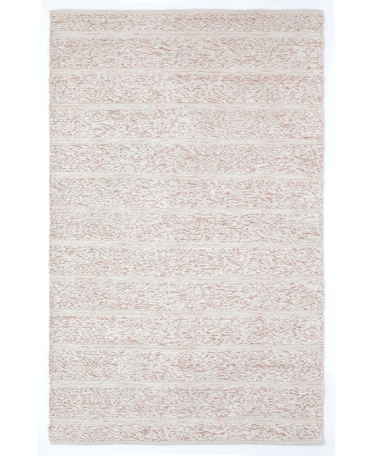NuStory Newell Turner Winter Barn Boards 5' x 8' Area Rug - Ivory