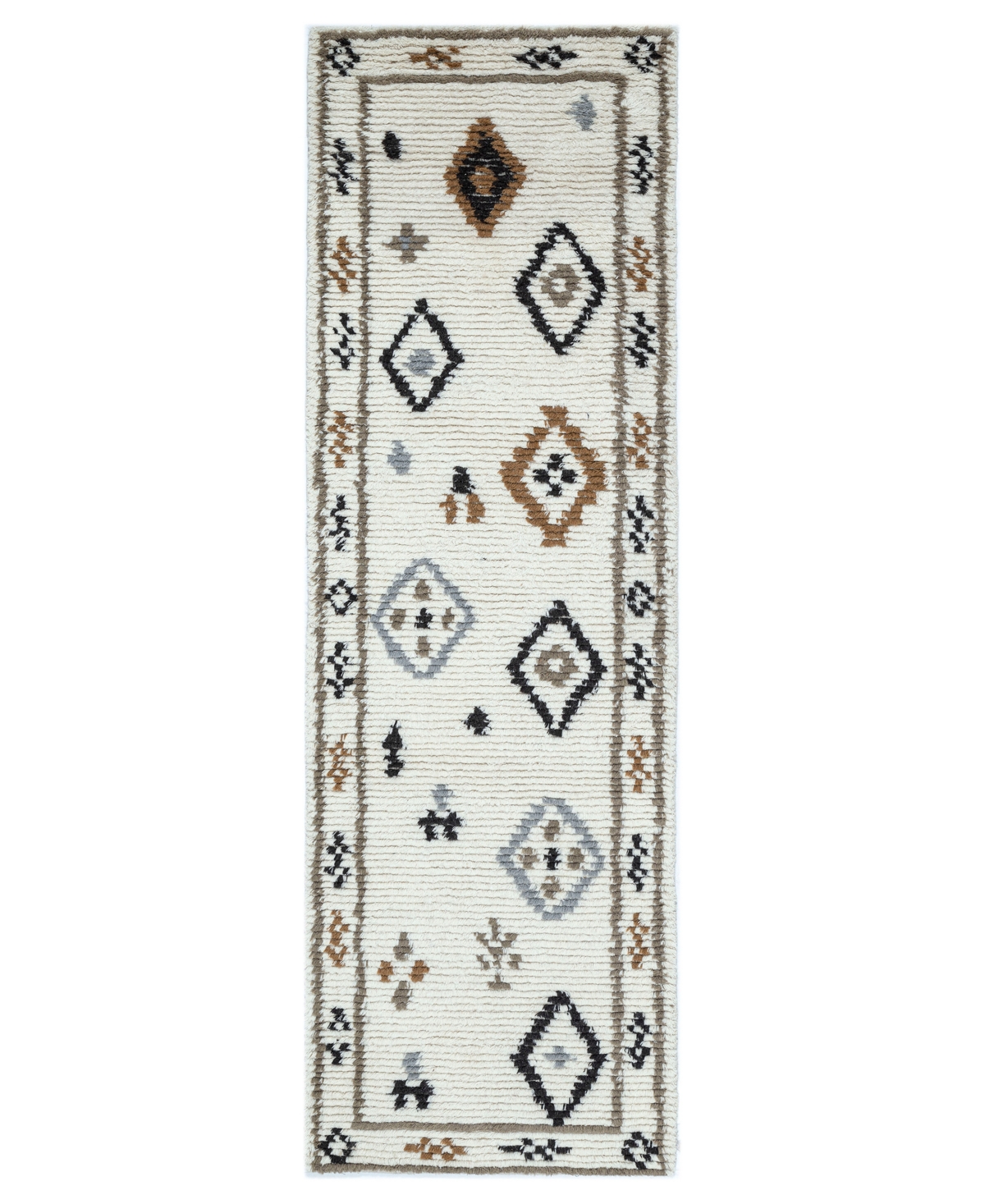 NuStory The Weekend Weekender 2'6in x 8' Runner Area Rug - Beige