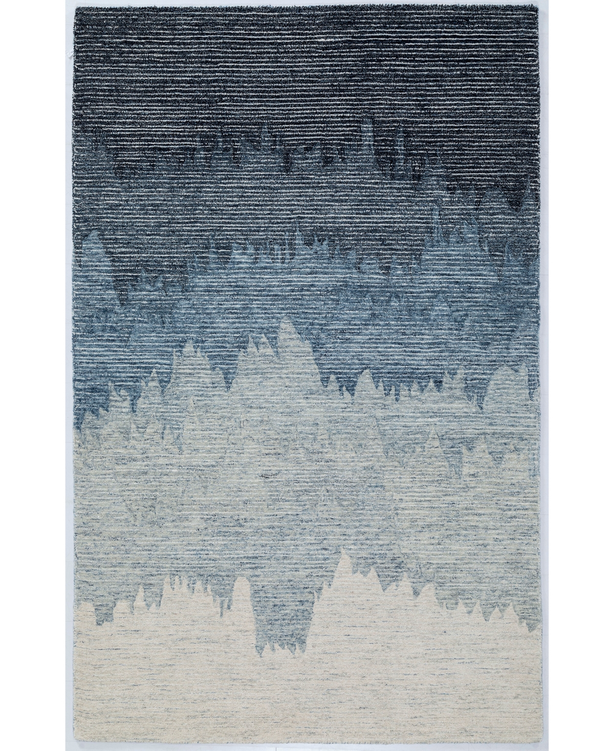 NuStory Numodern Surf 5' x 8' Area Rug - Blue