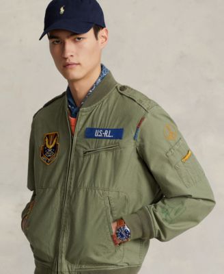 Polo Ralph Lauren Men's Peace Love Polo Jacket - Macy's