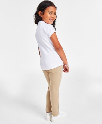 Little Girls Uniform Knit Jeggings