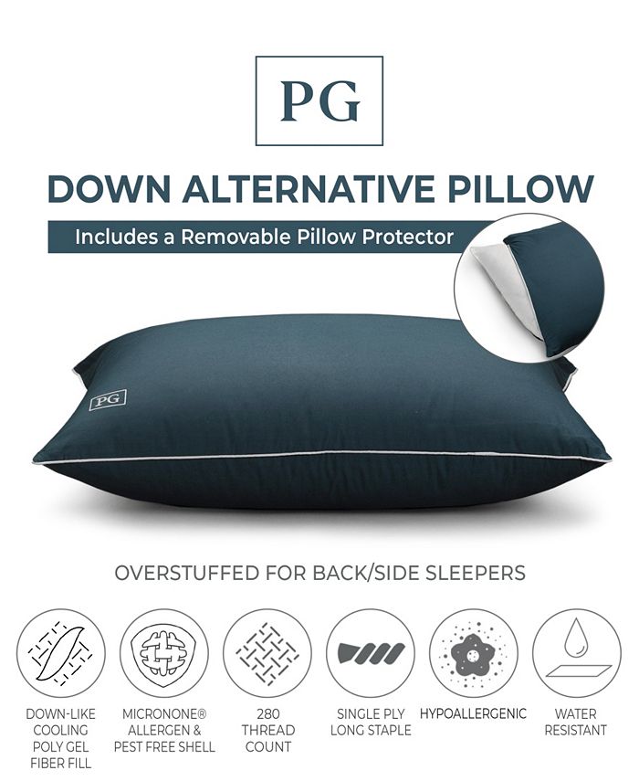 Pillow Guy Down Alternative Side/Back Sleeper Overstuffed Pillow with
