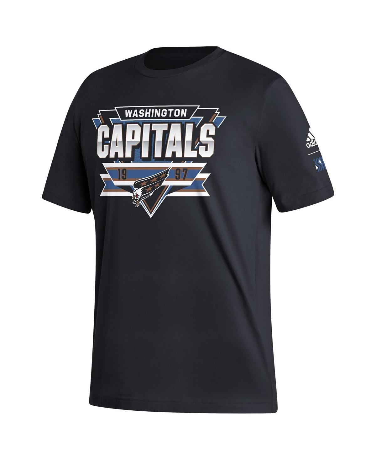 Men's adidasWashington Capitals Reverse Retro 2.0 Fresh Playmaker T-shirt - Black