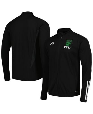 Men's Black Austin FC 2023 On-Field AEROREADY Full-Zip Training Top