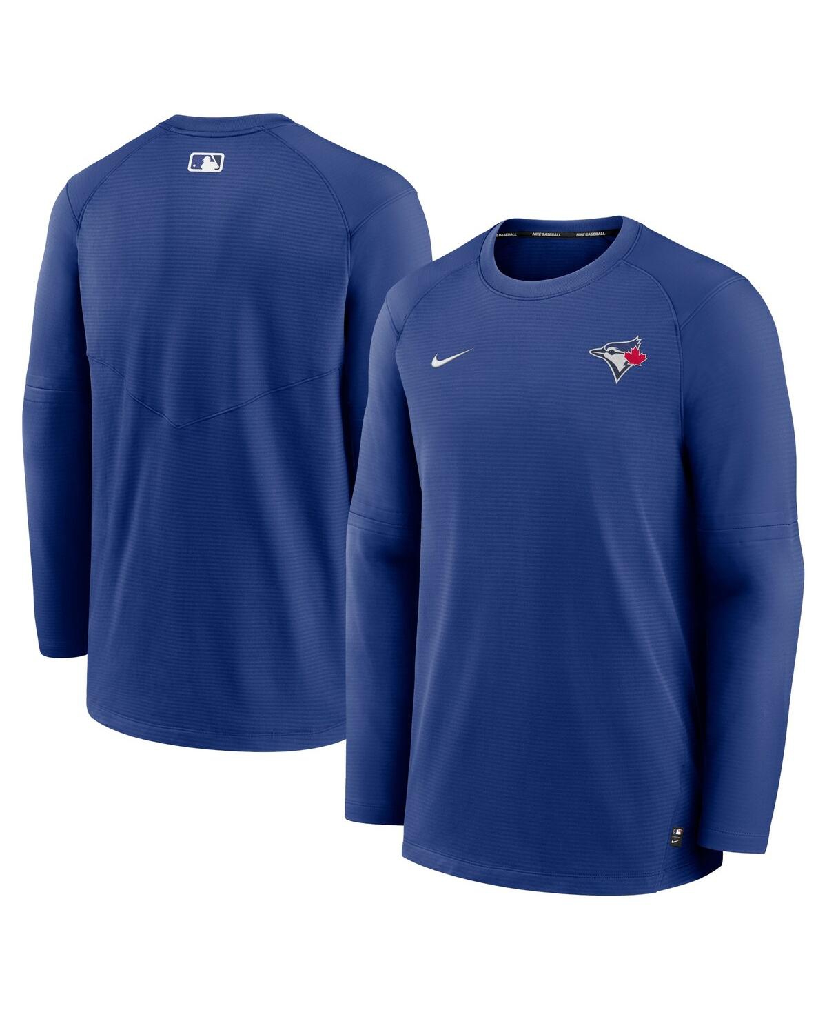 Nike Men's  Royal Toronto Blue Jays Authentic Collection Logo Performance Long Sleeve T-shirt In Royal