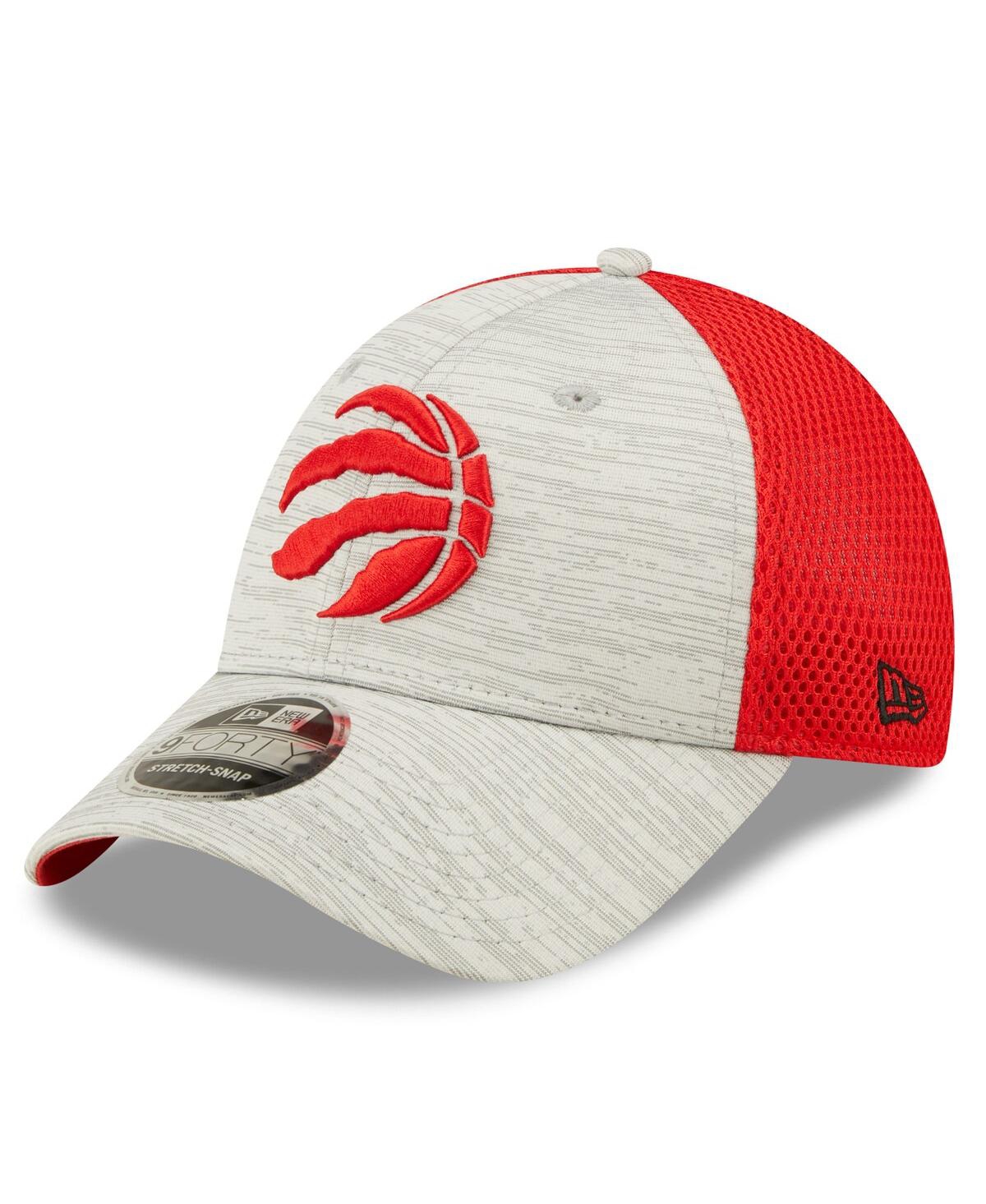 Men's New Era Red Toronto Raptors Active 9FORTY Snapback Hat - Red