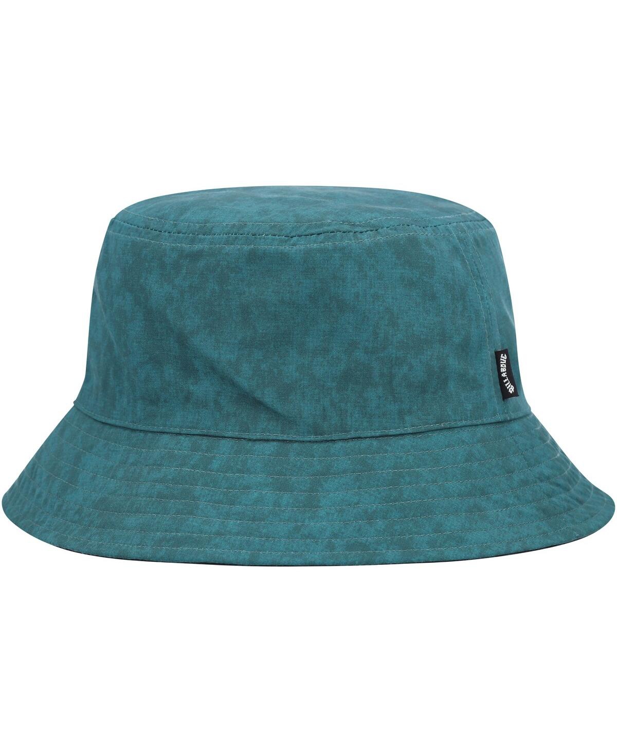 Shop Billabong Men's  Green, Navy Riot Reversible Bucket Hat In Green,navy